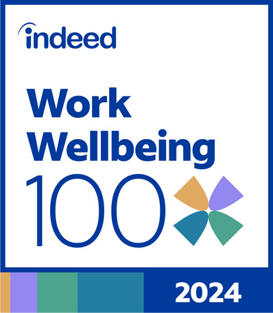 Indeed Work Wellbeing 100 Award
